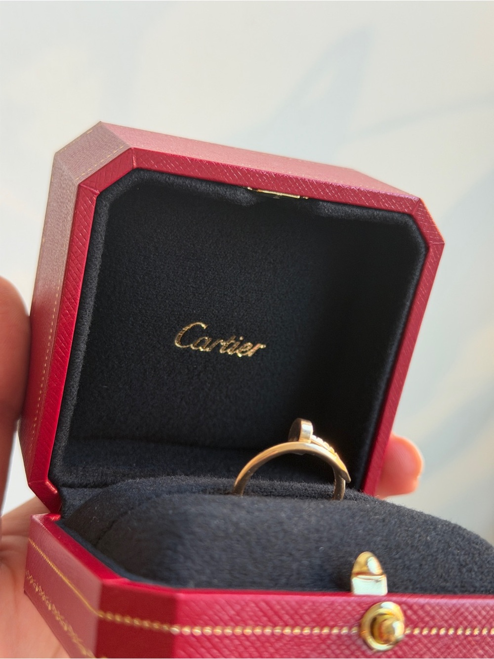 Cartier Juste un Clou Small Ring – 18K Yellow Gold – Size 52 – Full Set - Picture 10 of 16